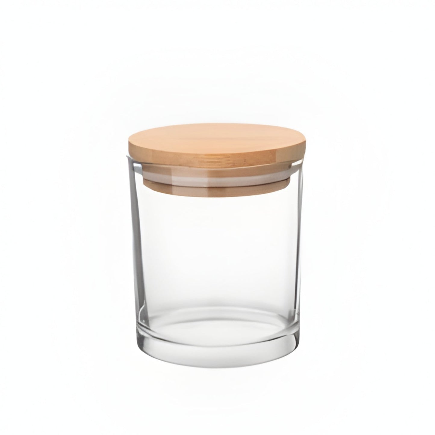 200ml Transparent Glass Jar 3 inch for Candle Making