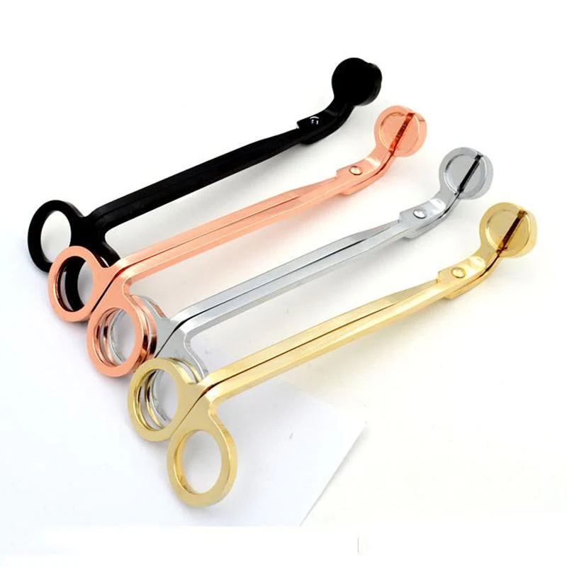 Stainless Steel Candle Wick Trimmer – Wick Cutter Tool for Clean Burning