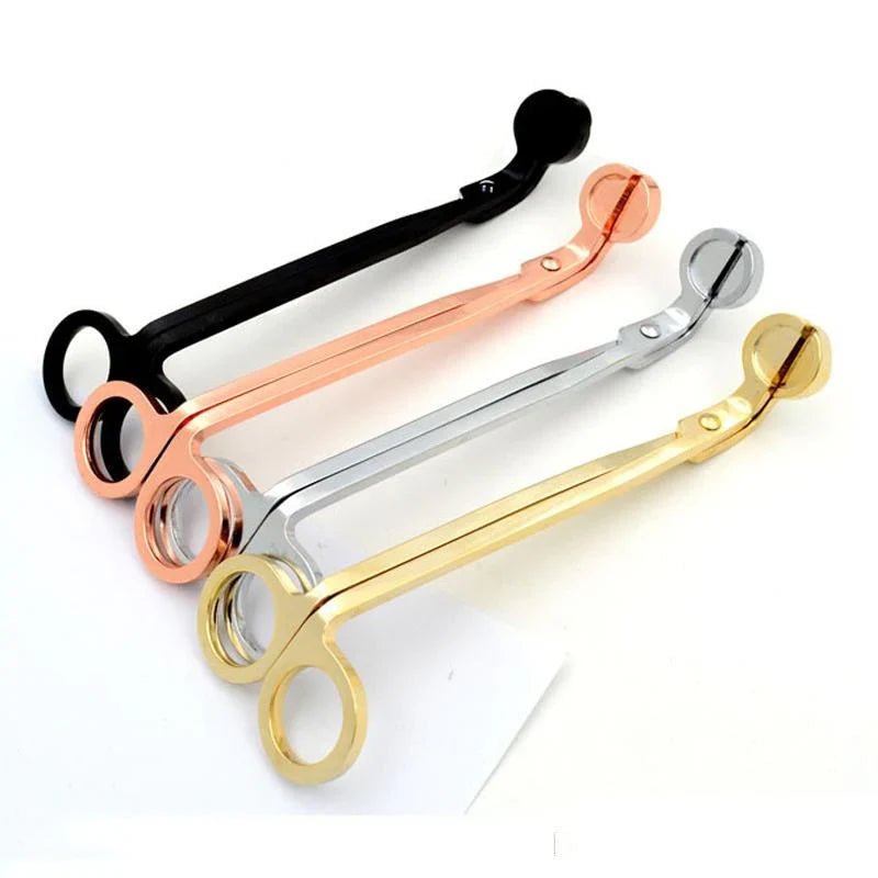 Stainless Steel Candle Wick Trimmer – Wick Cutter Tool for Clean Burning