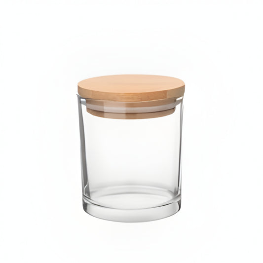 200ml Transparent Glass Jar 3 inch for Candle Making