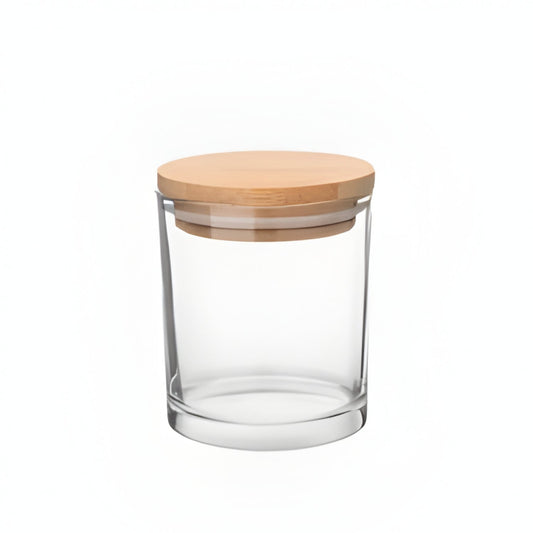 200ml Transparent Glass Jar 3 inch for Candle Making