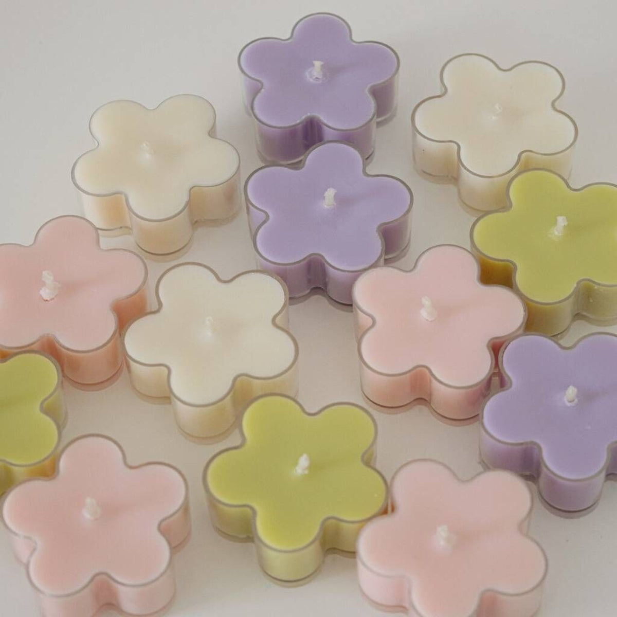 Flower Shape Polycarbonate T Cups (Empty)
