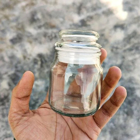 Yankee Style 100ml Glass Jar with Lid – Candle Jar for Candle Making