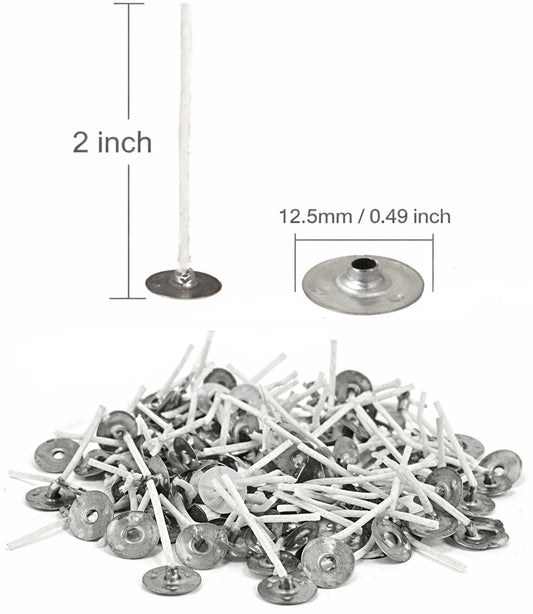 Cotton Candle Wicks 2 inch for Candle Making